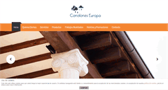 Desktop Screenshot of canaloneseuropa.com